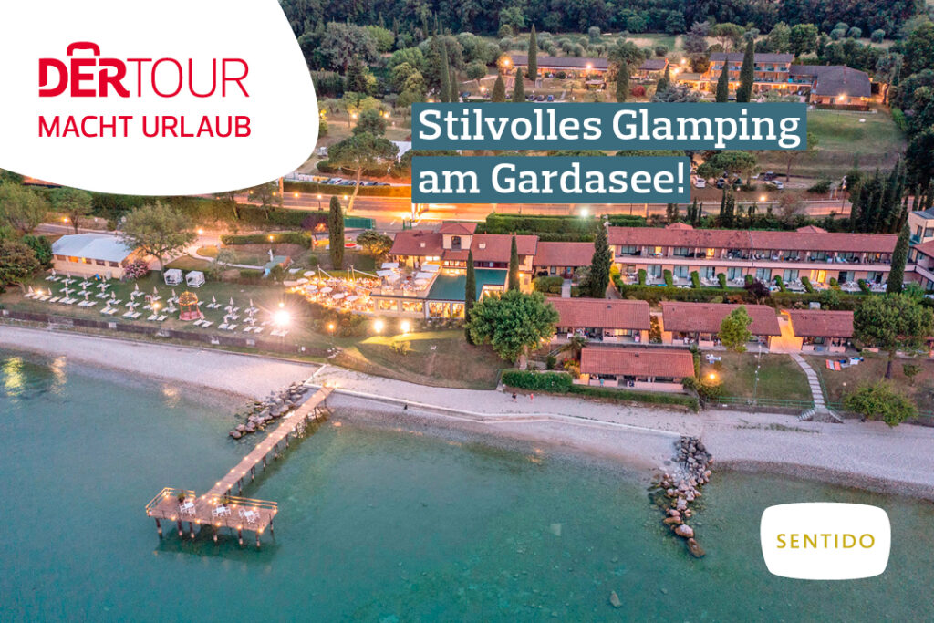 Stilvolles Glamping am Gardasee - Reisebüro Berndt